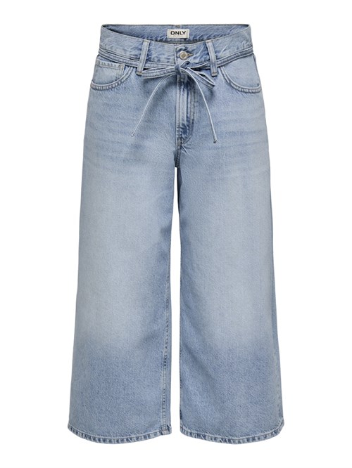 Only Gianna MW Culotte Buks i Denim, Medium blue